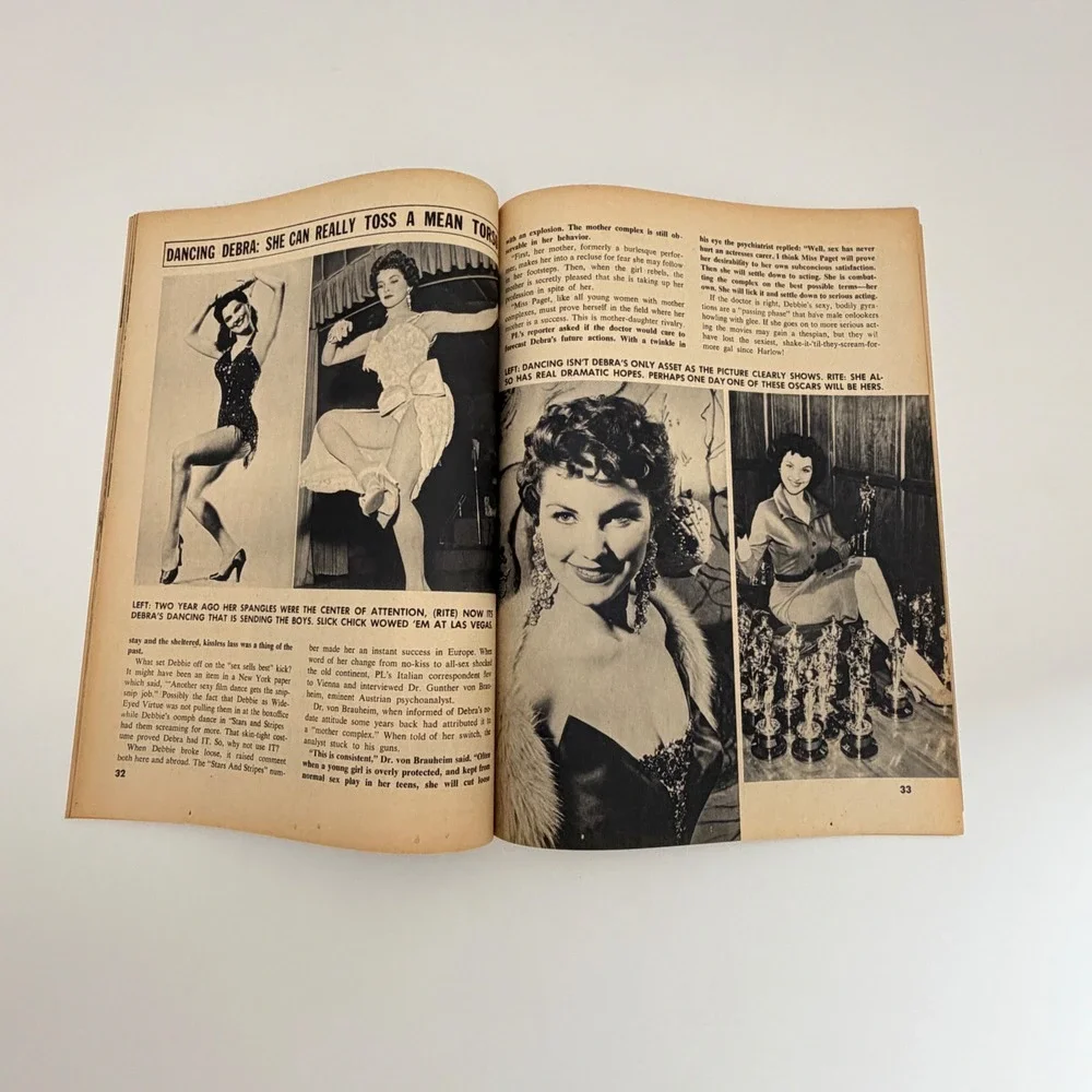 Dare Magazine October 1955 Marlon Brando Zsa Zsa Gabor Burt Lancaster Vintage